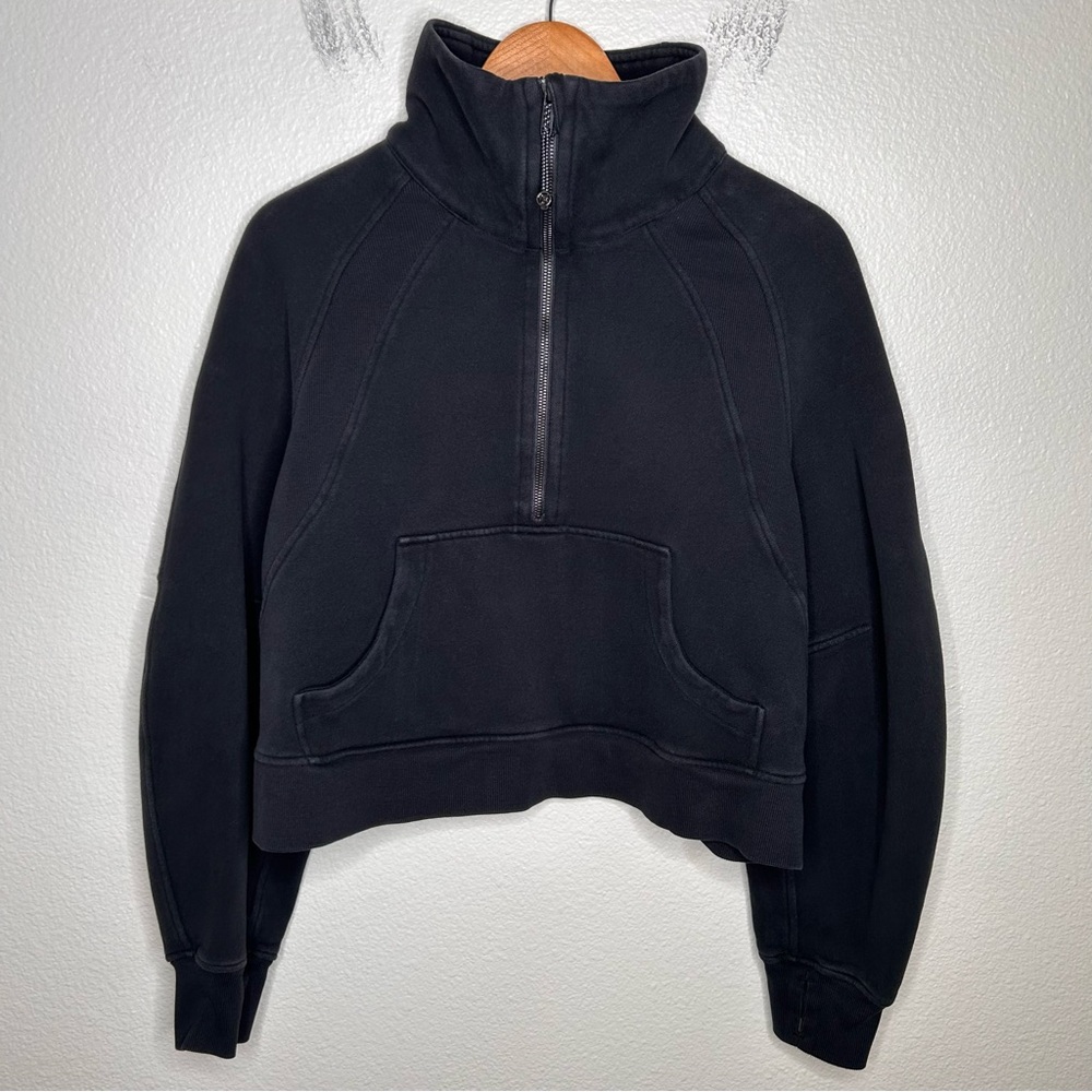 Lululemon Scuba Oversized Funnel Neck Black M/L